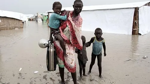 CARE | Bentiu Protection de la zone civile, où environ 50,000 XNUMX personnes ont cherché refuge et sécurité contre le conflit au Soudan du Sud.