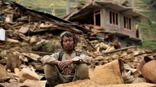 Navaraj Gyawali is CARE Regional Director – Asia and originally from Nepal himself. He visited Nepal at the end of April to support the emergency response and accompanied one of CARE’s first helicopter drops of food aid to the remotest village CARE had ye