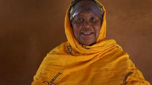 Adey Ali Dahir, affectionately known as Mama Adey, winner of Women's Refugee Commission's Voices of Courage award