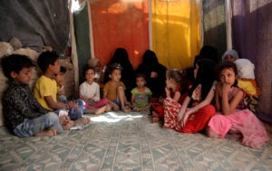 displaced yemen