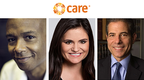 Everett Harper, Tessa Lyons-Laing and Richard Stengel have joined CARE's board.