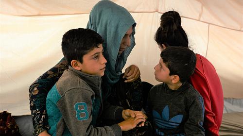 Les réfugiés syriens en Irak exposés aux luttes hivernales imminentes
