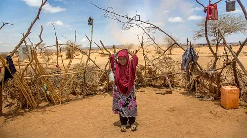 Women and girls are particularly affected by the climate crisis and inequalities are often aggravated by climate change. But they are also an indispensable driver of the many solutions we need. CREDIT: CARE/Georgina Goodwin