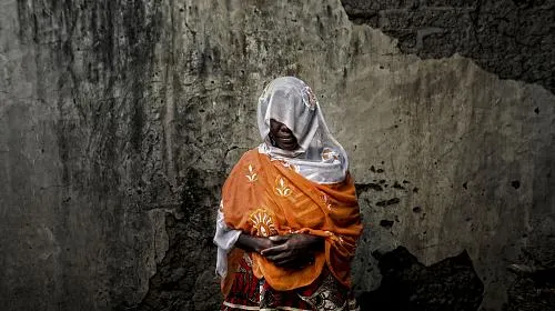 Un survivant de violence sexiste attaqué par Boko Haram au Nigéria. Photo: Josh Estey / CARE