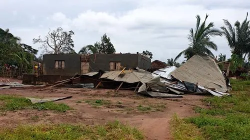 Damage from Cyclone Kenneth in Mozambique. Last week, the southern African country was struck by Kenneth, a Category 4 storm described as one of the strongest cyclones to hit Africa since modern record-keeping began. It came barely a month after Cyclone Idai killed more than 1,000 people across Zimbabwe, Malawi and Mozambique. Credit: CARE