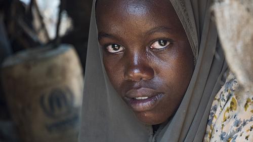 Safiyo is an 11-year-old Somalian refugee living in Dadaab. Carey Wagner/CARE