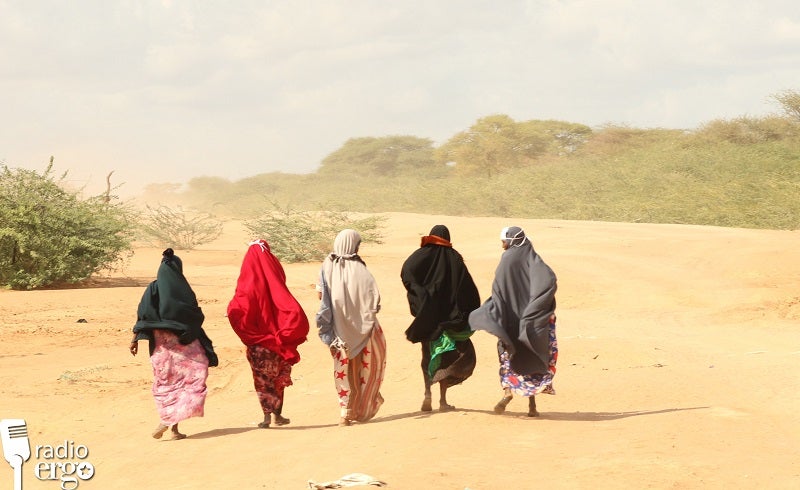 Refugee women from Ifo camp who walk to Dadaab desperately seeking odd jobs/Ahmed Abdullahi/Ergo