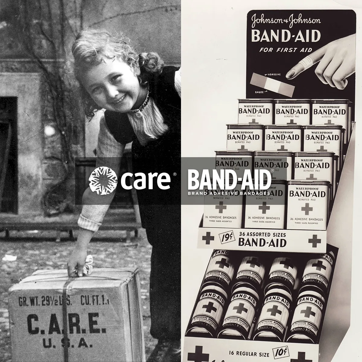 CARE and BAND-AID partnership