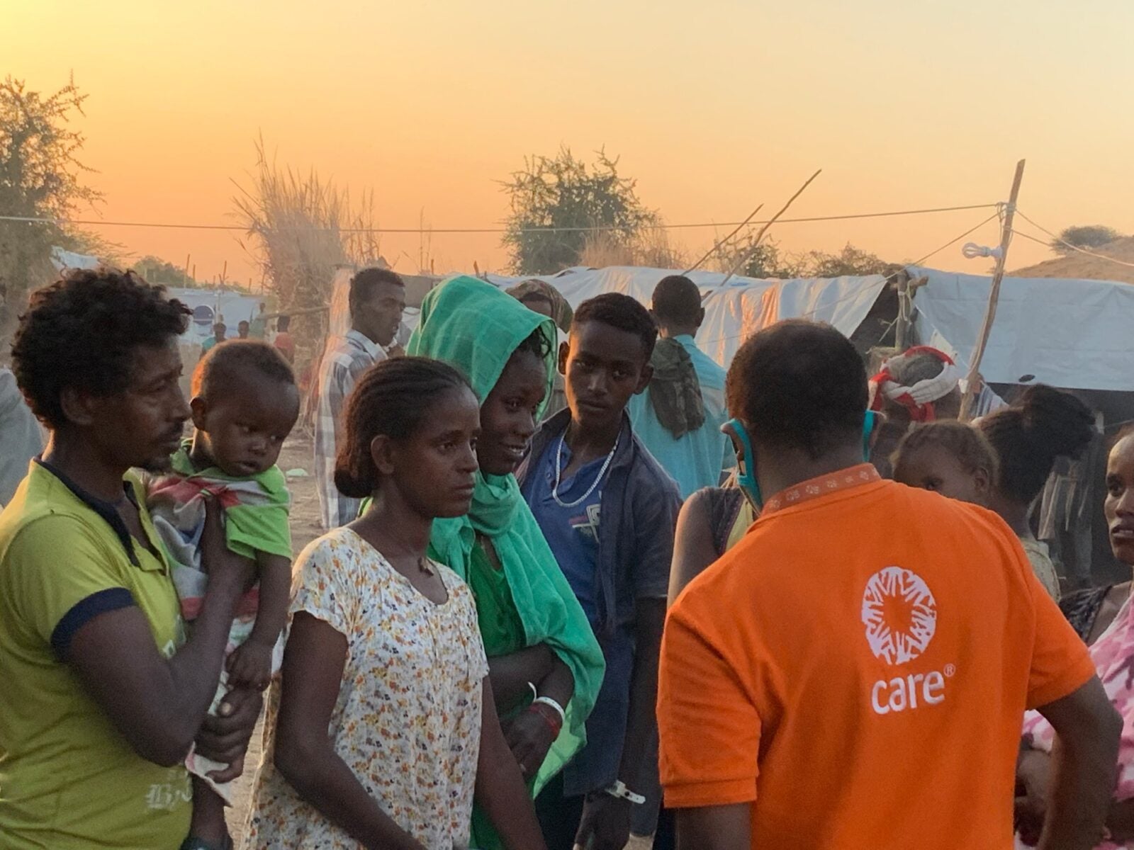 Refugees flee Ethiopia for Sudan - CARE