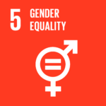 Icono del ODS 5 para la igualdad de género