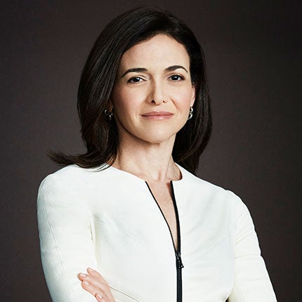 Sheryl Sandberg disparo en la cabeza
