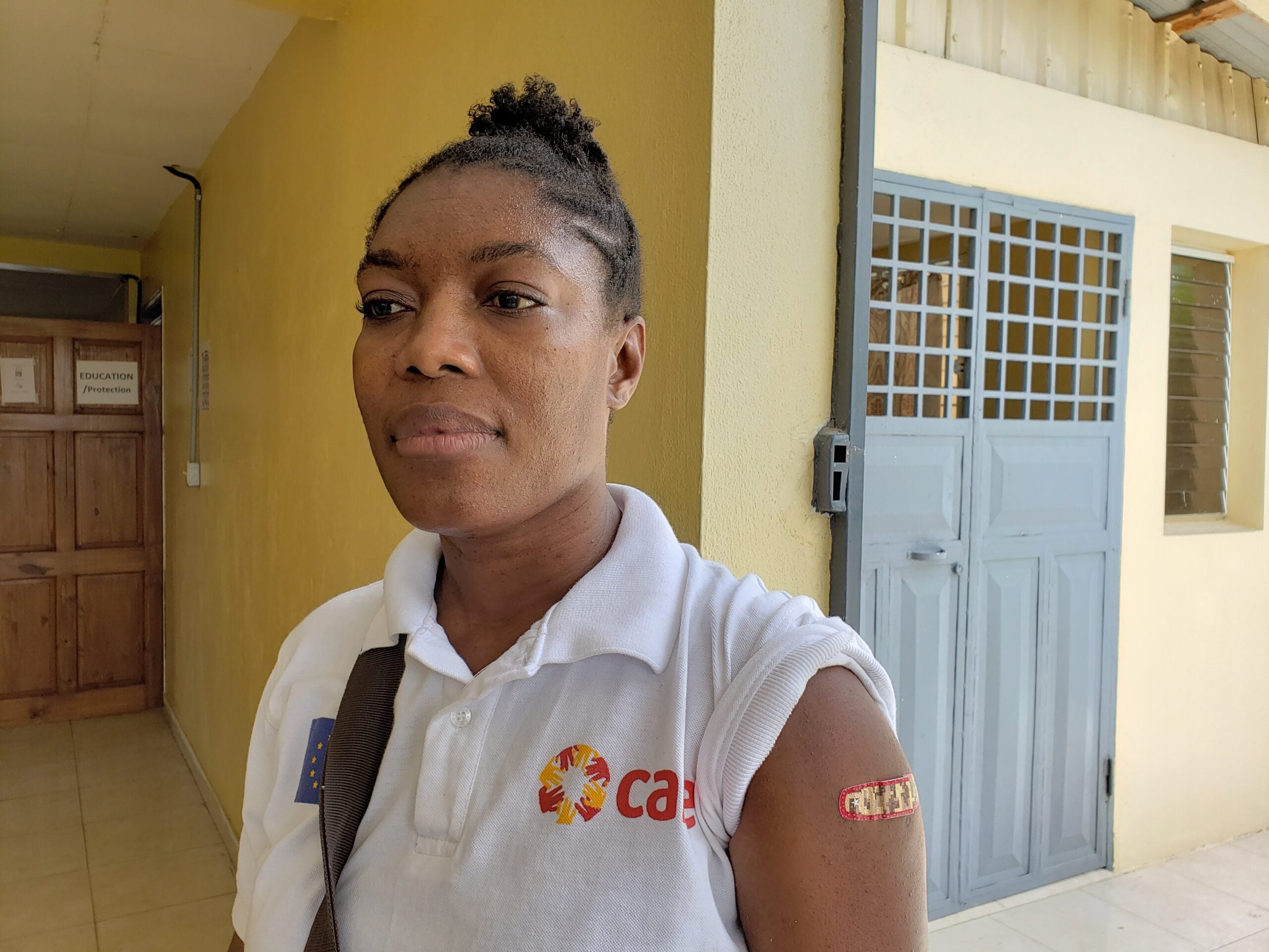 Sheila Armand Especialista en nutrición y salud comunitaria de CARE Haití