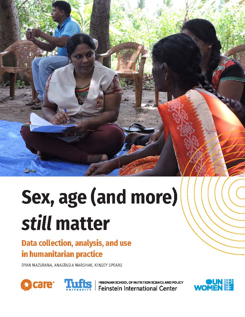 Sex, age (and more) still matter Data collection, analysis, and use in humanitarian practice