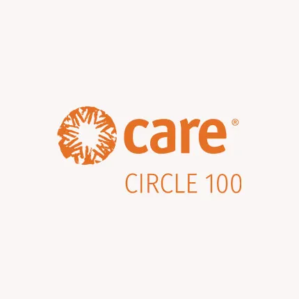 logotipo do círculo 100