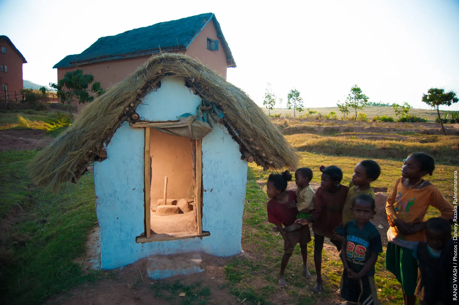 Rural toilet in Madagascar