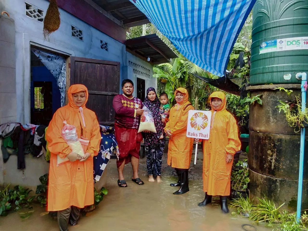 CARE partners distribute relief supplies in Thailand