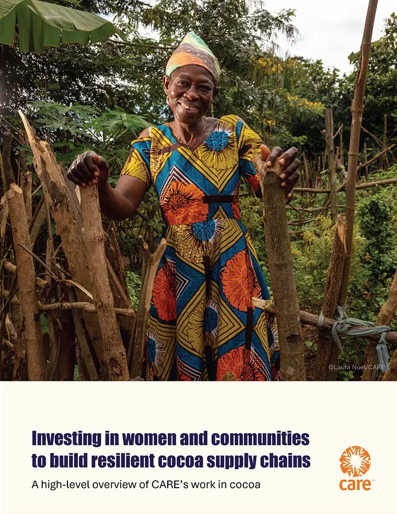 Cover of the 2026 CARE Cocoa Report