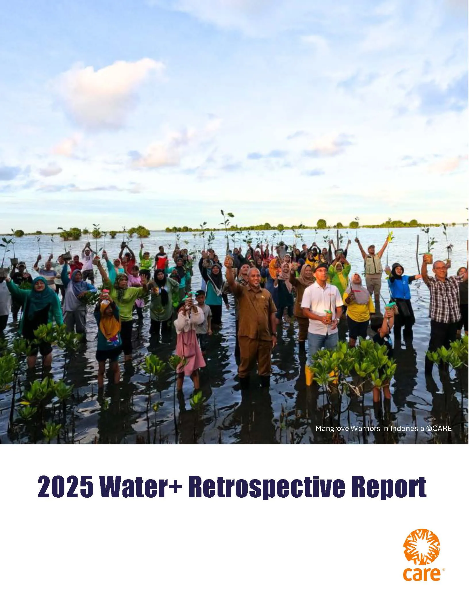 2025 Water+ Retrospective Report cover
