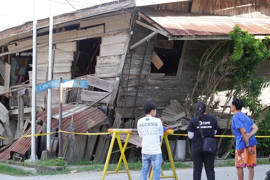 Witnessing destruction in the Philippines