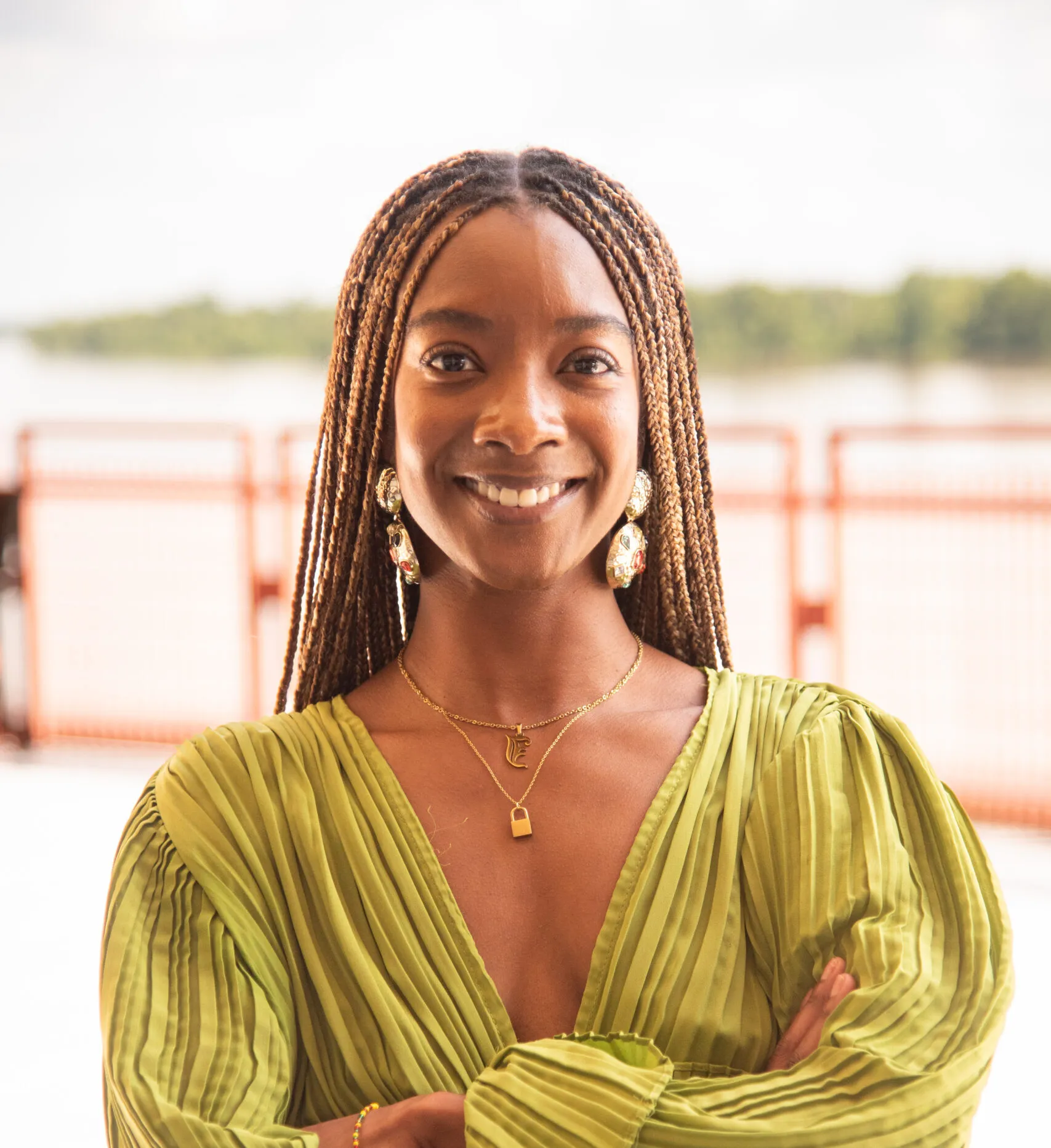 Gabrielle Jones, a doula with Birthmark Doula Collective and founder of Dar La Luz Consulting.
